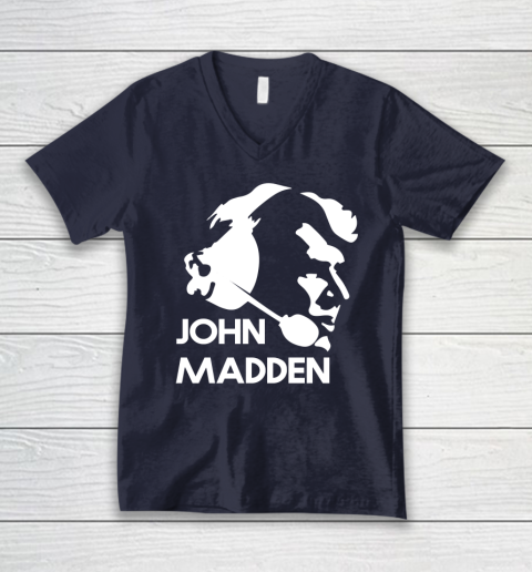 John Madden Shirt V-Neck T-Shirt 8