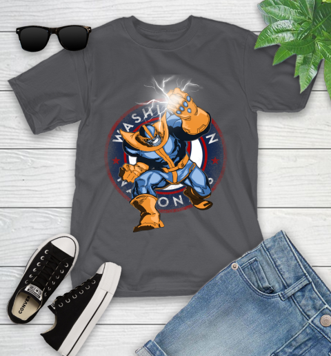 Washington Nationals MLB Baseball Thanos Avengers Infinity War Marvel Youth T-Shirt 6