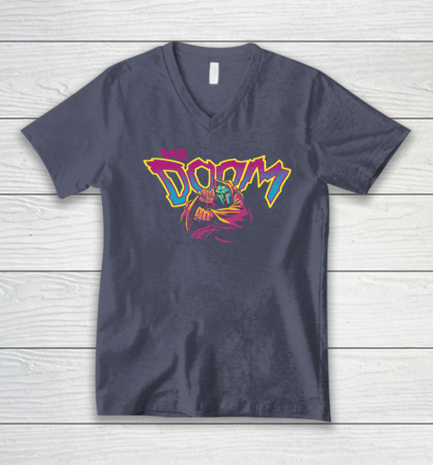 MF Doom Shirt  A Masked Man Called Doom V-Neck T-Shirt 6