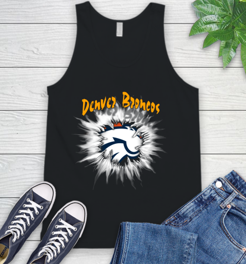 Denver Broncos NFL Football Adoring Fan Rip Sports Tank Top