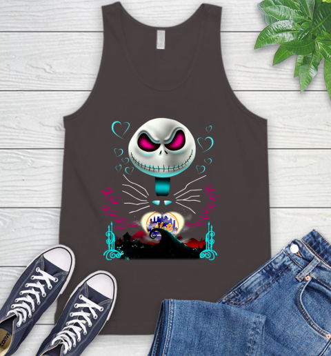 MLB New York Mets Jack Skellington Sally The Nightmare Before Christmas Baseball Tank Top 6
