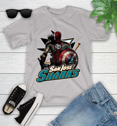 san jose sharks youth t shirt