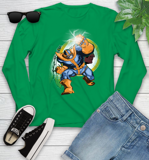 Washington Redskins NFL Football Thanos Avengers Infinity War Marvel Youth Long Sleeve 7