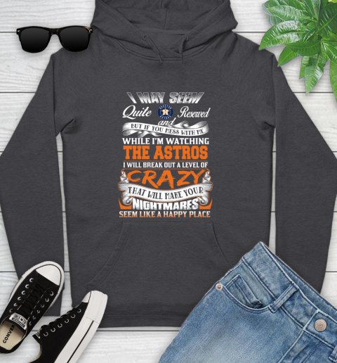 Houston Astros MLB Baseball Don't Mess With Me While I'm Watching My Team Youth Hoodie 8