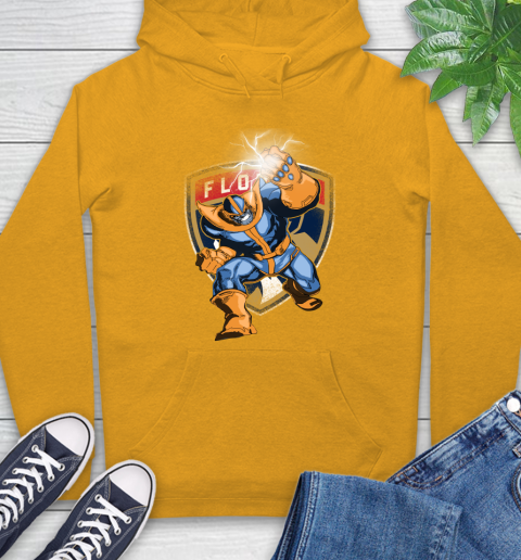Florida Panthers NHL Hockey Thanos Avengers Infinity War Marvel Hoodie 2