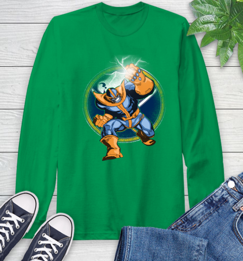 Buffalo Sabres NHL Hockey Thanos Avengers Infinity War Marvel Long Sleeve T-Shirt 8
