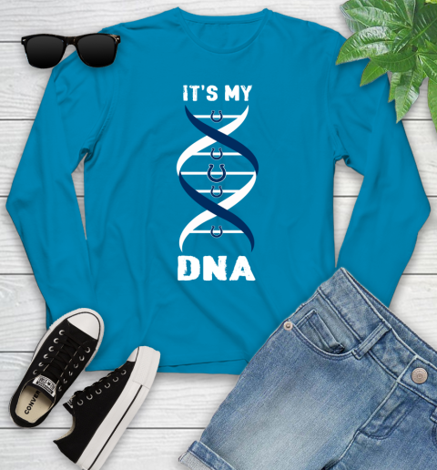 Indianapolis Colts NFL Football It's My DNA Sports Youth Long Sleeve 8