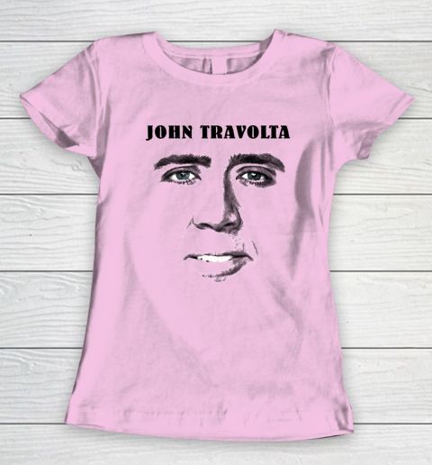 Nicolas Cage John Travolta Women's T-Shirt 5