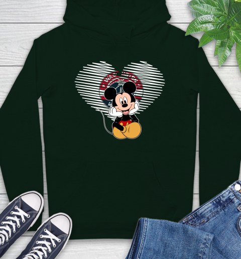 NBA Washington Wizards The Heart Mickey Mouse Disney Basketball Hoodie 12