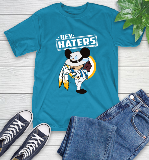 NFL Hey Haters Mickey Football Sports Washington Redskins T-Shirt 9