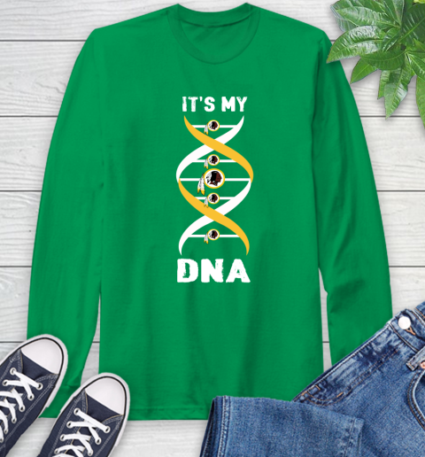 Washington Redskins NFL Football It's My DNA Sports Long Sleeve T-Shirt 8