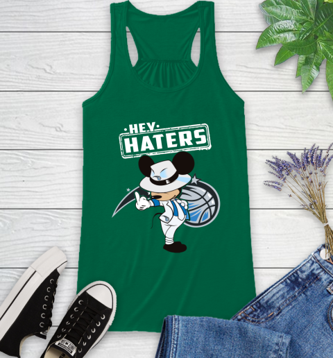 NBA Hey Haters Mickey Basketball Sports Orlando Magic Racerback Tank 6