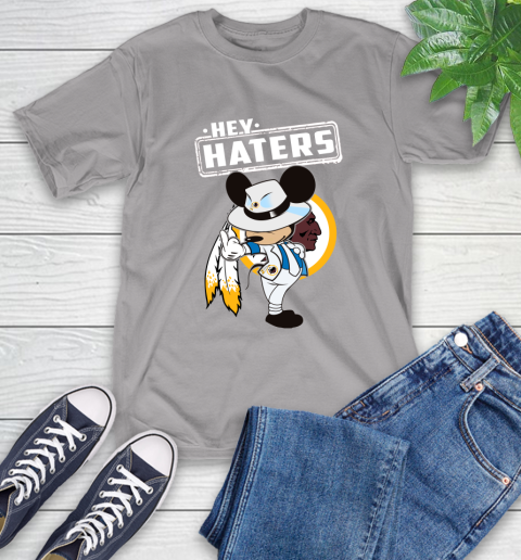 NFL Hey Haters Mickey Football Sports Washington Redskins T-Shirt 6