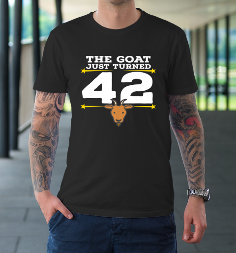 The Goat Just Turned 42 42nd Birthday Goat T-Shirt 9