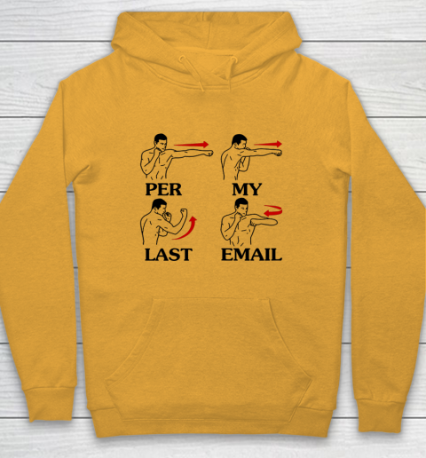 Per My Last Email Funny Men Costumed Hoodie 2