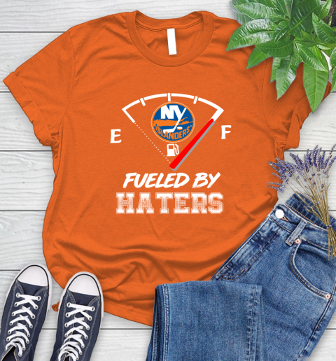 New York Islanders NHL Hockey Fueled By Haters Sports Women's T-Shirt 3