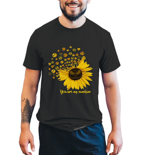 Nightmare Before Christmas T Shirt, Sunflower You Are My Sunshine Tshirt, Jack Skellington T Shirt, Halloween Gifts