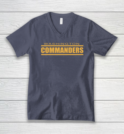 Washington Commanders V-Neck T-Shirt 6