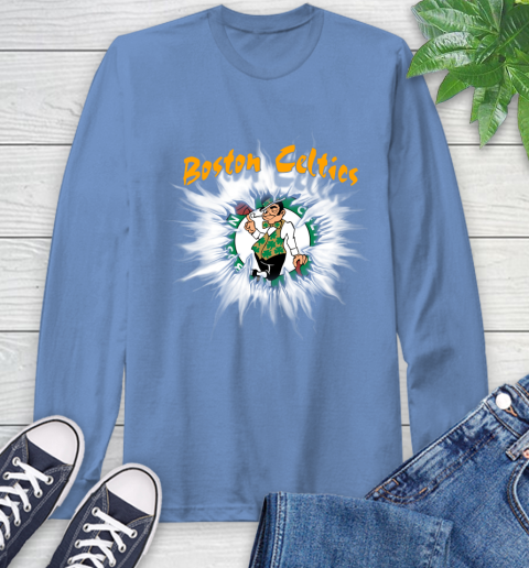 Boston Celtics NBA Basketball Rip Sports Long Sleeve T-Shirt 12