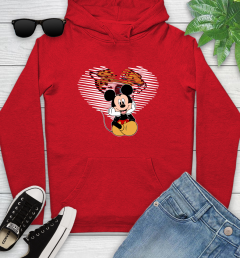 NFL Jacksonville Jaguars The Heart Mickey Mouse Disney Football T Shirt_000 Youth Hoodie 12