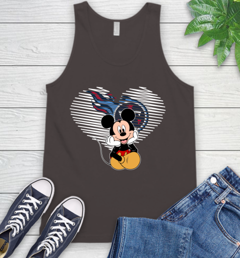 NFL Tennessee Titans The Heart Mickey Mouse Disney Football T Shirt_000 Tank Top 6