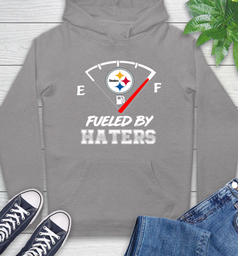 Grey on sale steelers hoodie