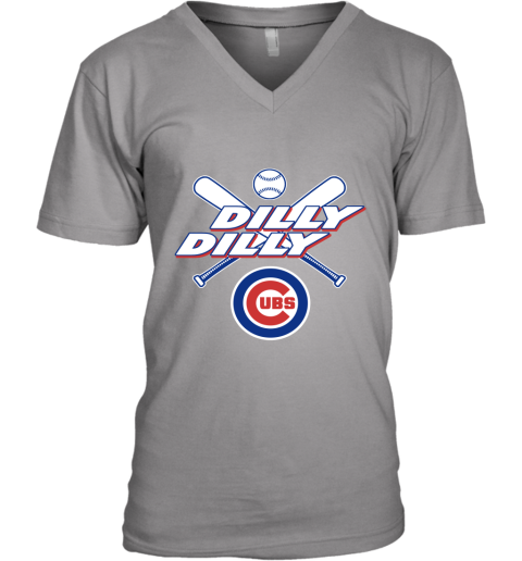 chicago cubs v neck jersey