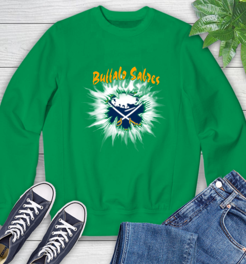 Buffalo Sabres NHL Hockey Adoring Fan Rip Sports Sweatshirt 7