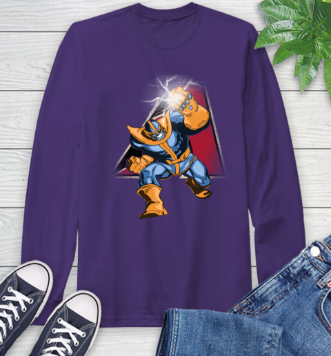 Arizona Diamondbacks MLB Baseball Thanos Avengers Infinity War Marvel Long Sleeve T-Shirt 5