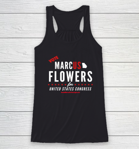 Vote Marcus Flowers For United States Congress Racerback Tank