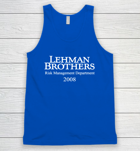 Lehman Brothers Risk Management Tank Top 3