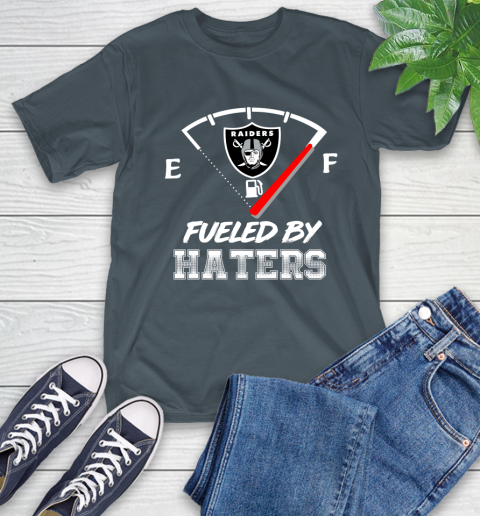 Oakland Raiders NFL Football Fueled By Haters Sports T-Shirt 10