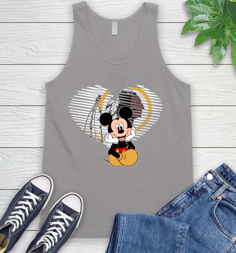 NFL Washington Redskins The Heart Mickey Mouse Disney Football T Shirt_000 Tank Top 3