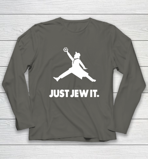 Just Jew It Jewish Long Sleeve T-Shirt 4