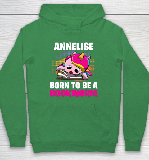 Annelise Born To Be A Bookworm Unicorn Hoodie 5