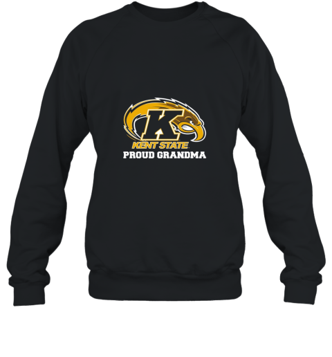 Women_s Proud Grandma Kent State University Golden Flashes T shirt Sweatshirt