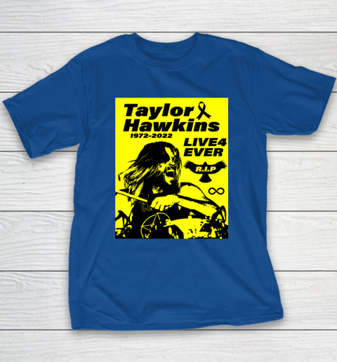 Taylor Hawkins Shirt RIP Foo Fighters Drummer 1972  2022 Youth T-Shirt 6