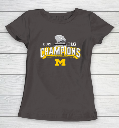 Michigan Big Ten 2021 East Division Champions Women's T-Shirt 13