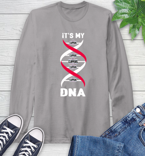 LA Clippers NBA Basketball It's My DNA Sports Long Sleeve T-Shirt 6