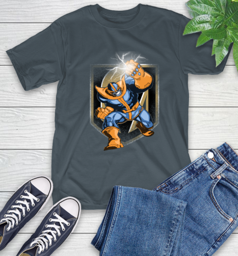 Vegas Golden Knights NHL Hockey Thanos Avengers Infinity War Marvel T-Shirt 10