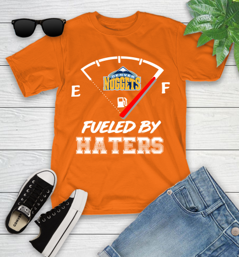 Denver Nuggets NBA Basketball Fueled By Haters Sports Youth T-Shirt 9
