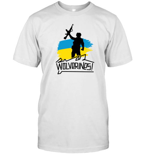 Freedom Fighter Ukraine Wolverines T-Shirt