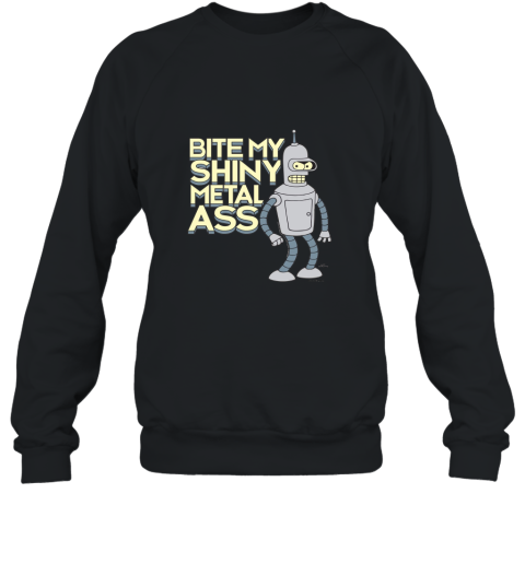 Futurama Bite My Shiny Metal Ass Sweatshirt