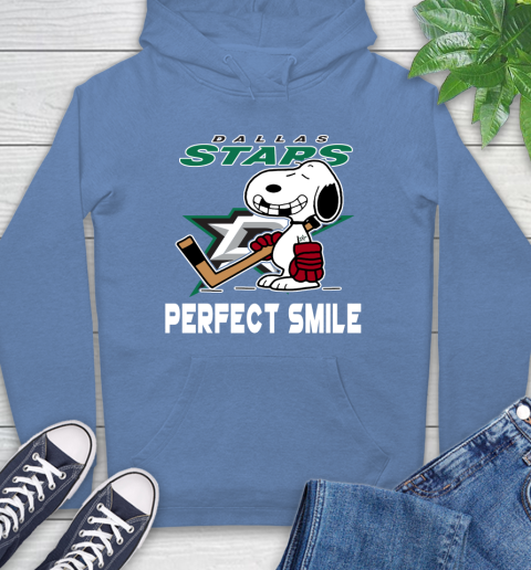 NHL Dallas Stars Snoopy Perfect Smile The Peanuts Movie Hockey T Shirt Hoodie 11