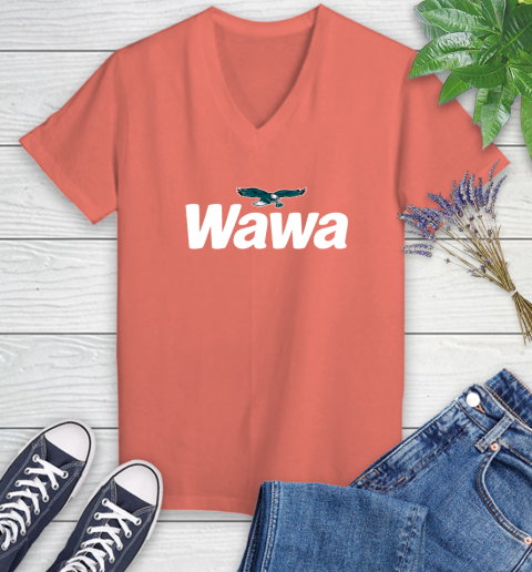 Wawa Eagles Women's V-Neck T-Shirt 6