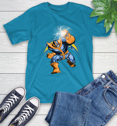 Los Angeles Chargers NFL Football Thanos Avengers Infinity War Marvel T-Shirt 9