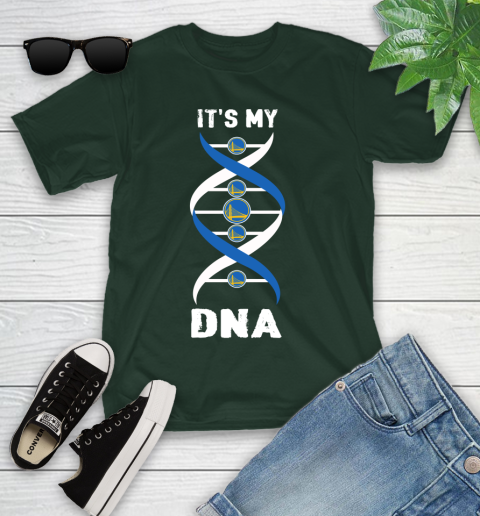 Golden State Warriors NBA Basketball It's My DNA Sports Youth T-Shirt 5