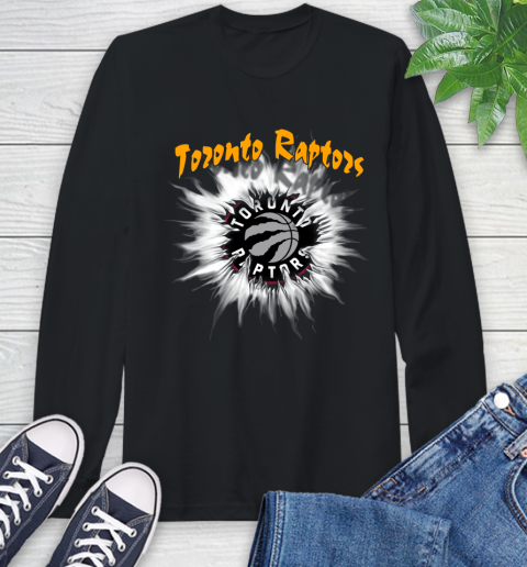 Toronto Raptors NBA Basketball Rip Sports Long Sleeve T-Shirt