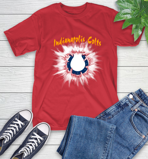Indianapolis Colts NFL Football Adoring Fan Rip Sports T-Shirt 11