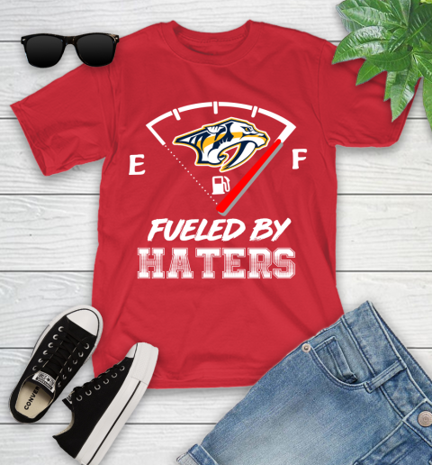 Nashville Predators NHL Hockey Fueled By Haters Sports Youth T-Shirt 13